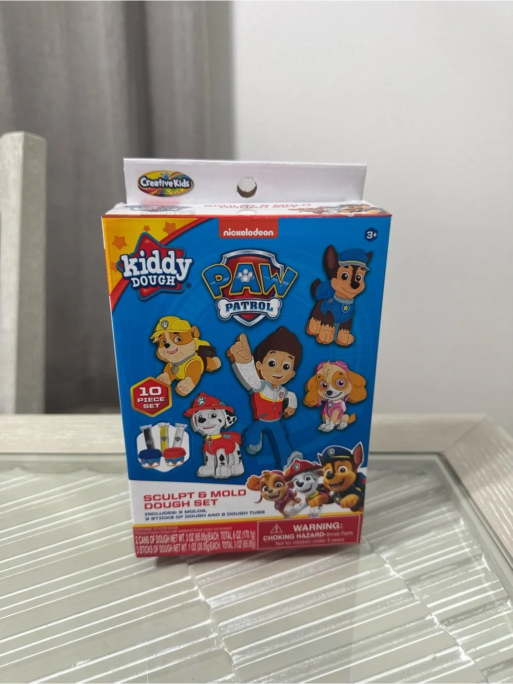 Paw Patrol Kiddy Dough Sculpt & Mold Set - Blue